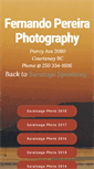 Mobile Screenshot of lfphotographyframing.ca